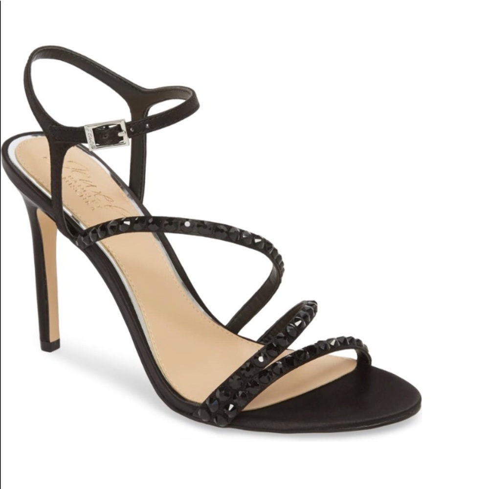 Badgley Mischka sandals strappy stiletto NEW